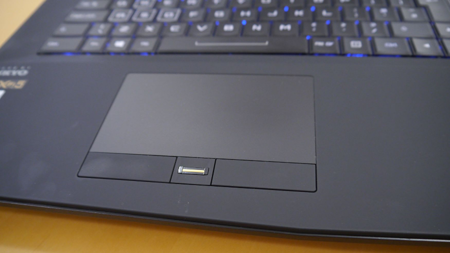 PC Specialist Octane II Pro touchpad